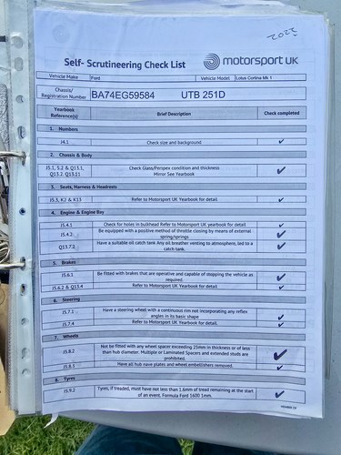 1966 Ford Lotus Cortina Mk1 For Sale (picture 239 of 251)