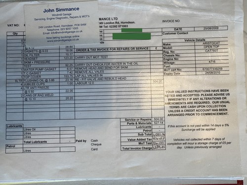 1983 Aristocat XK120 En venta (imagen 173 de 178)