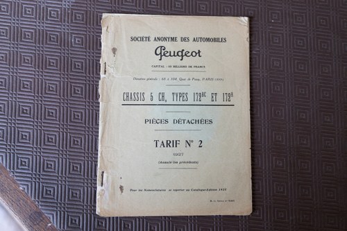 1926 Peugeot 172R à vendre (picture 96 of 110)