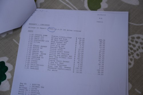 1964 Triumph TR4 zum Verkauf (Bild 121 von 136)