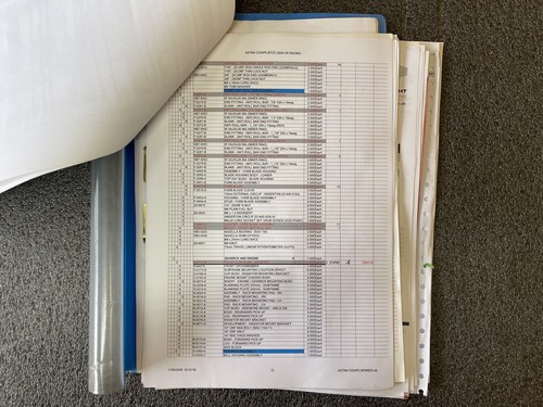 2001 Vauxhall 888 BTC-C Astra Coupe Chassis 1 ex Matt Neal Te koop (foto 135 van 153)