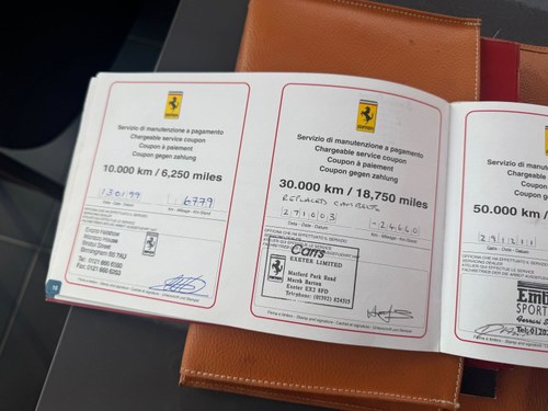 1998 Ferrari F355 F1 Spyder à vendre (picture 61 of 62)