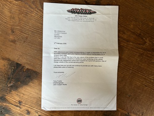 2000 Rover Mini Cooper Sport John Cooper Special For Sale (picture 281 of 289)