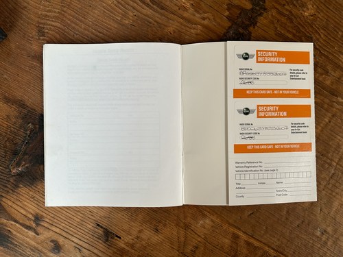 2000 Rover Mini Cooper Sport John Cooper Special For Sale (picture 286 of 289)