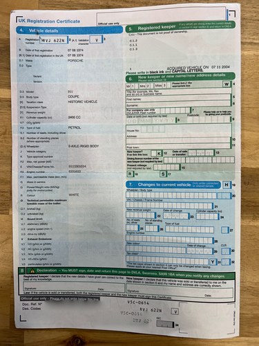 1973 Porsche 911 2.4 S Coupé In vendita (immagine 156 di 174)