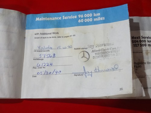 1987 Mercedes-Benz R107 560SL Convertible 5,6L V8 Te koop (foto 116 van 121)