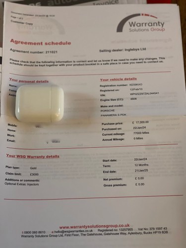 2010 Porsche Panamera V8S Te koop (foto 310 van 312)