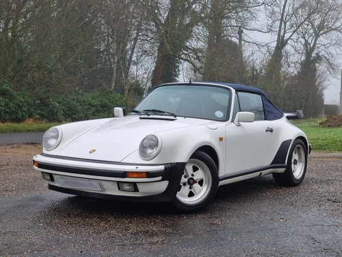 1986 Porsche 911 Carrera Super Sport Cabriolet In vendita (immagine 3 di 94)