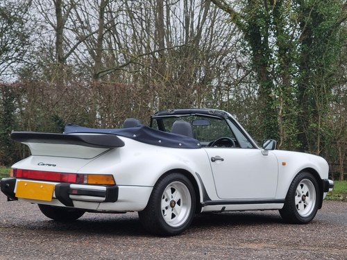 1986 Porsche 911 Carrera Super Sport Cabriolet In vendita (immagine 19 di 94)