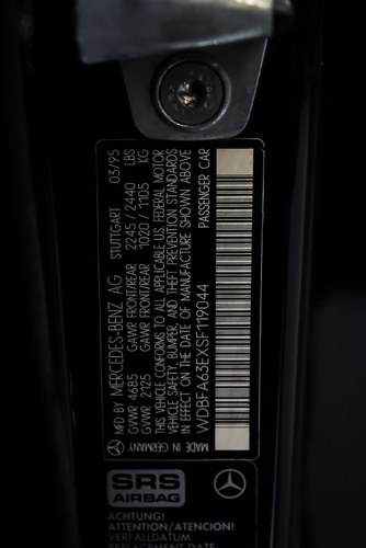 1995 Mercedes-Benz R129 SL320 Convertible 3.2L I6 In vendita (immagine 71 di 137)