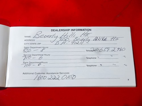 1995 Mercedes-Benz R129 SL320 Convertible 3.2L I6 In vendita (immagine 119 di 137)