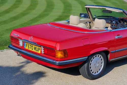 1989 Mercedes-Benz 300SL (R107) à vendre (picture 114 of 194)