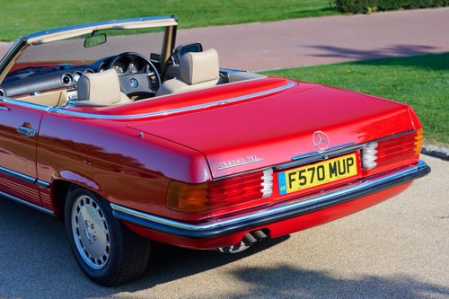 1989 Mercedes-Benz 300SL (R107) à vendre (picture 115 of 194)