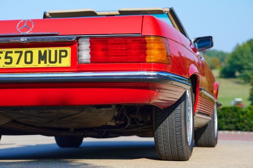 1989 Mercedes-Benz 300SL (R107) à vendre (picture 122 of 194)