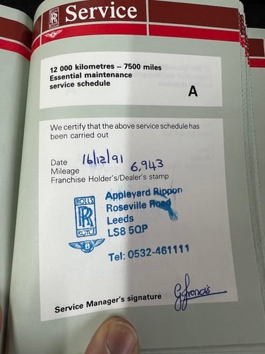 1991 Rolls-Royce Silver Spirit II In vendita (immagine 34 di 49)