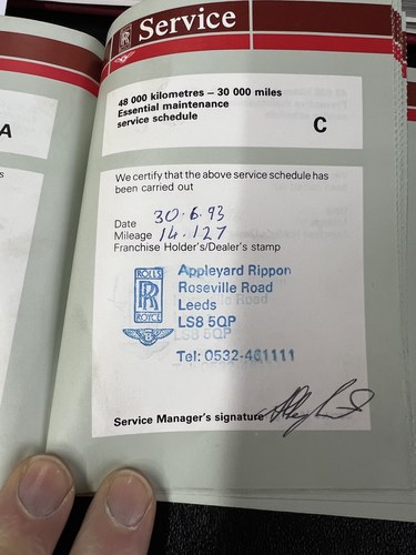 1991 Rolls-Royce Silver Spirit II In vendita (immagine 37 di 49)