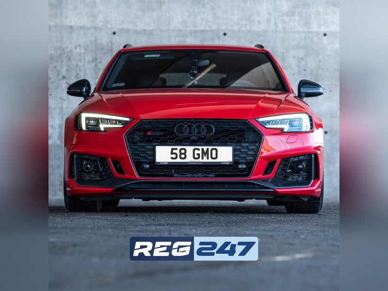 58 GMO - ✅ Cheapest ✅ 2x3 GMO dateless number plate.