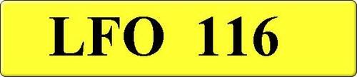 LFO  116   - CHERISHED PLATE FOR SALE For Sale