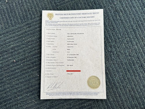 1960 MGA 1600 Roadster For Sale (picture 131 of 138)