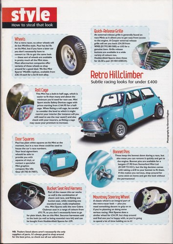 1986 Austin Mini Mayfair 1380 Hill Climb Car à vendre (picture 118 of 142)