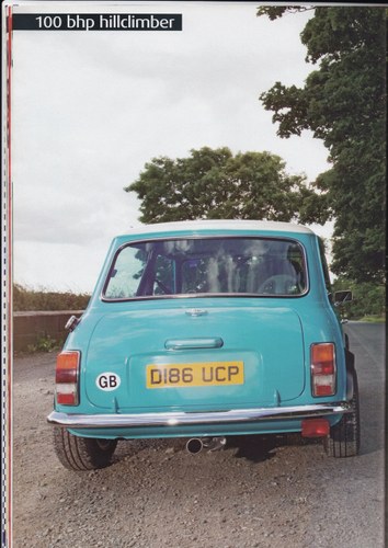 1986 Austin Mini Mayfair 1380 Hill Climb Car à vendre (picture 122 of 142)