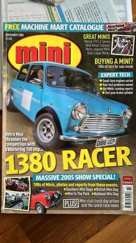 1986 Austin Mini Mayfair 1380 Hill Climb Car à vendre (picture 142 of 142)