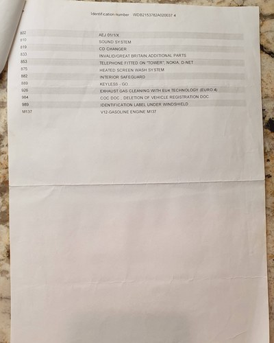 2001 Mercedes-Benz C215 CL600 V12 à venda (imagem 340 de 372)