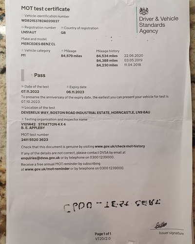 2001 Mercedes-Benz C215 CL600 V12 à venda (imagem 353 de 372)