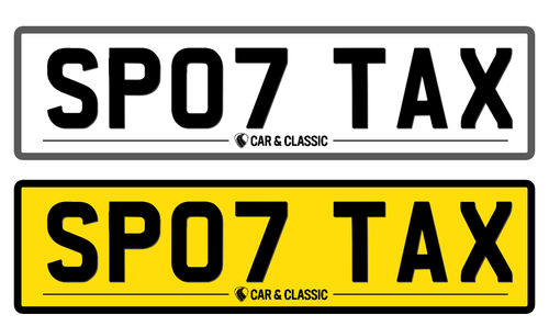 Private Registration - SP07 TAX à vendre (picture 1 of 1)