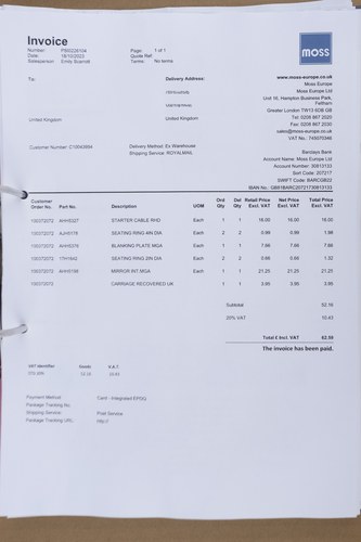 1958 MGA Roadster 1500 For Sale (picture 213 of 239)