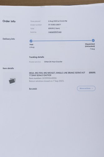 1958 MGA Roadster 1500 For Sale (picture 216 of 239)