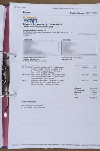 1958 MGA Roadster 1500 For Sale (picture 223 of 239)