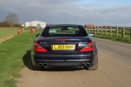 2003 Mercedes Benz SL55 AMG (R230) till salu (bild 26 av 115)