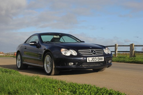 2003 Mercedes Benz SL55 AMG (R230) till salu (bild 28 av 115)