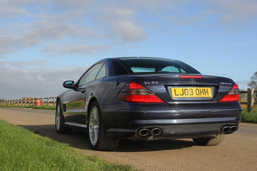 2003 Mercedes Benz SL55 AMG (R230) till salu (bild 30 av 115)