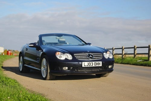 2003 Mercedes Benz SL55 AMG (R230) till salu (bild 1 av 115)