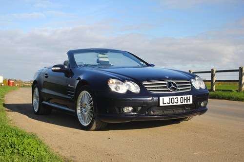 2003 Mercedes Benz SL55 AMG (R230) till salu (bild 10 av 115)