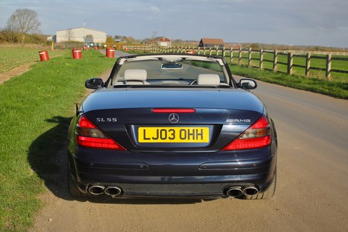 2003 Mercedes Benz SL55 AMG (R230) till salu (bild 13 av 115)