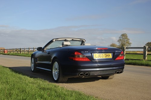 2003 Mercedes Benz SL55 AMG (R230) till salu (bild 17 av 115)