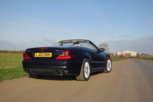 2003 Mercedes Benz SL55 AMG (R230) till salu (bild 18 av 115)
