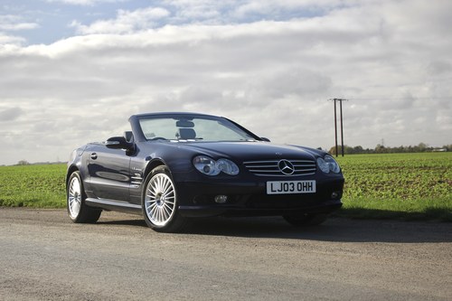 2003 Mercedes Benz SL55 AMG (R230) till salu (bild 22 av 115)