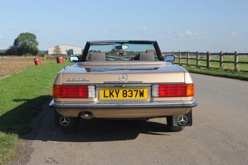 1981 Mercedes Benz 280SL (R107) En venta (imagen 11 de 150)