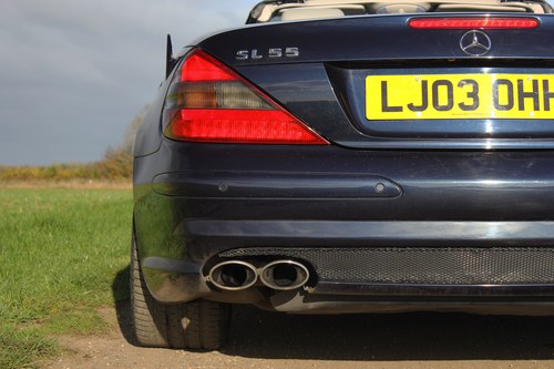 2003 Mercedes Benz SL55 AMG (R230) till salu (bild 86 av 115)