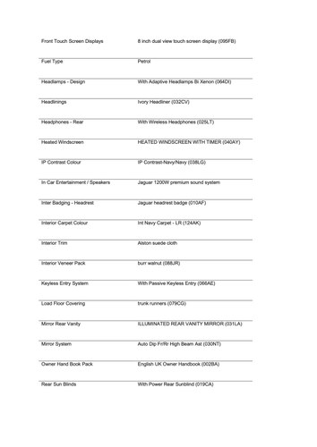 2010 Jaguar XJ Portfolio V8 LWB Ex-Royal Fleet à vendre (picture 90 of 127)