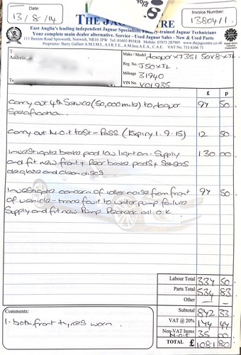 2010 Jaguar XJ Portfolio V8 LWB Ex-Royal Fleet à vendre (picture 101 of 127)