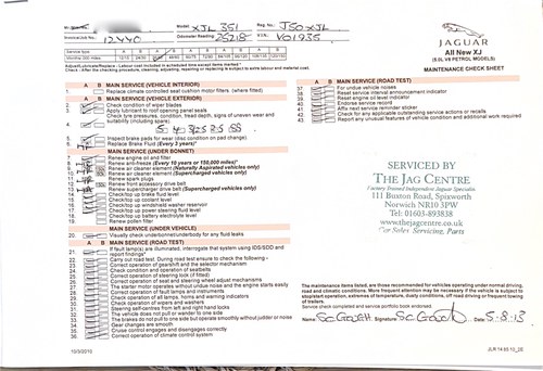 2010 Jaguar XJ Portfolio V8 LWB Ex-Royal Fleet à vendre (picture 105 of 127)