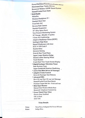 2010 Jaguar XJ Portfolio V8 LWB Ex-Royal Fleet à vendre (picture 123 of 127)