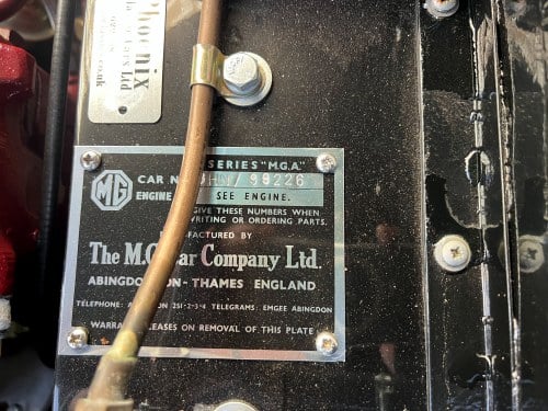 1960 MGA Mk1 1600 Roadster For Sale (picture 117 of 205)