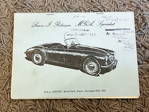 1960 MGA Mk1 1600 Roadster For Sale (picture 142 of 205)