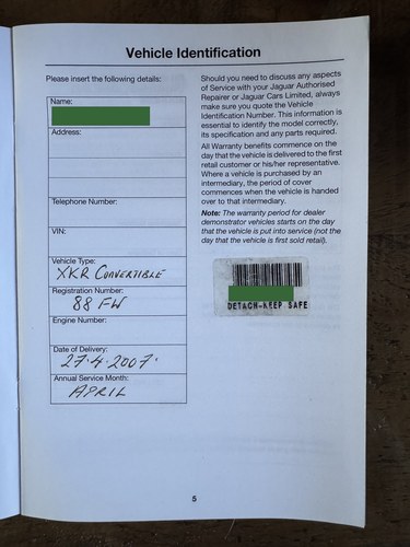 2007 Jaguar XKR (X150) En venta (imagen 163 de 168)